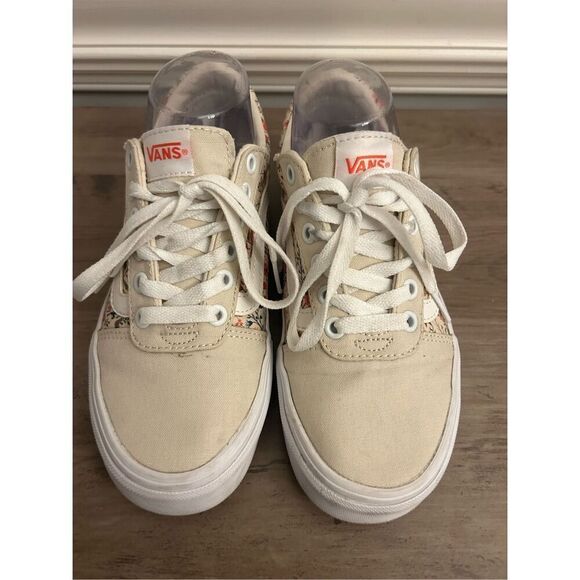 Vans Woman's Ward Old Skool Vintage Floral Trainers sz 6 Skater Street - Picture 4 of 10